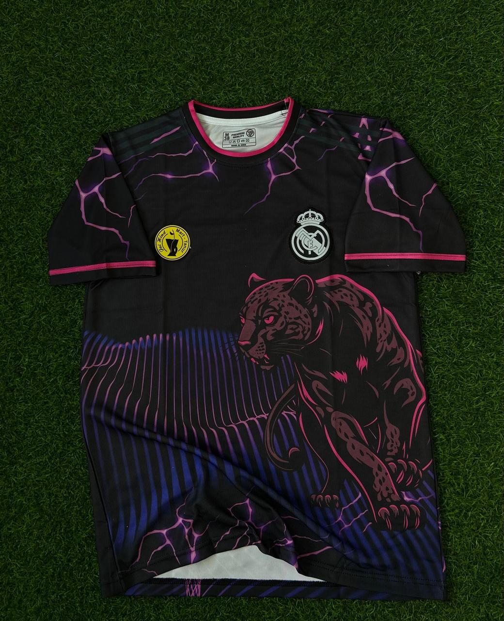 REAL MADRID JAGUAR SPECIAL EDITION , HALFSLEEVE EMBROIDERY