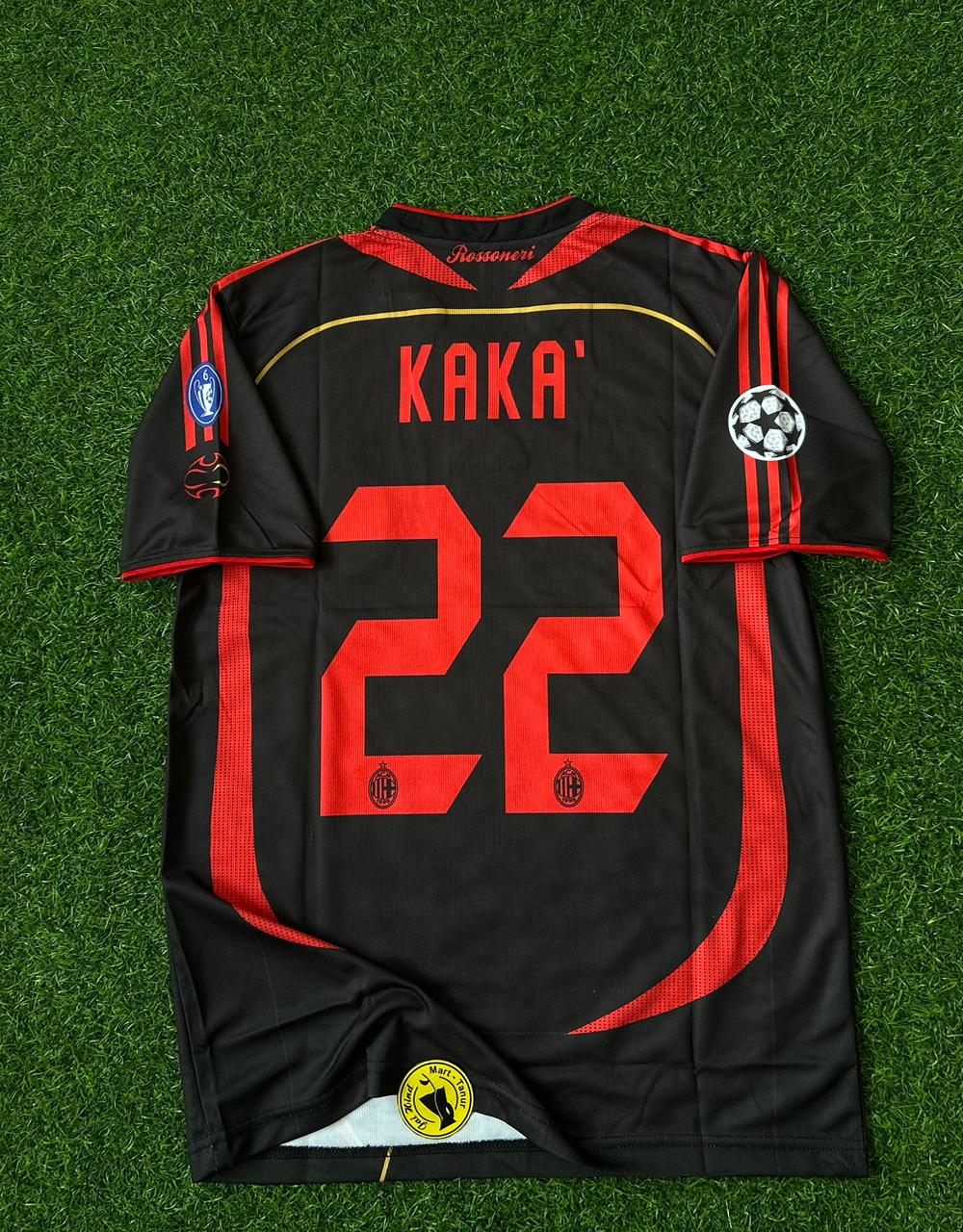 AC MILAN 2006-07 THIRD KIT, HALFSLEEEVE EMBROIDERY