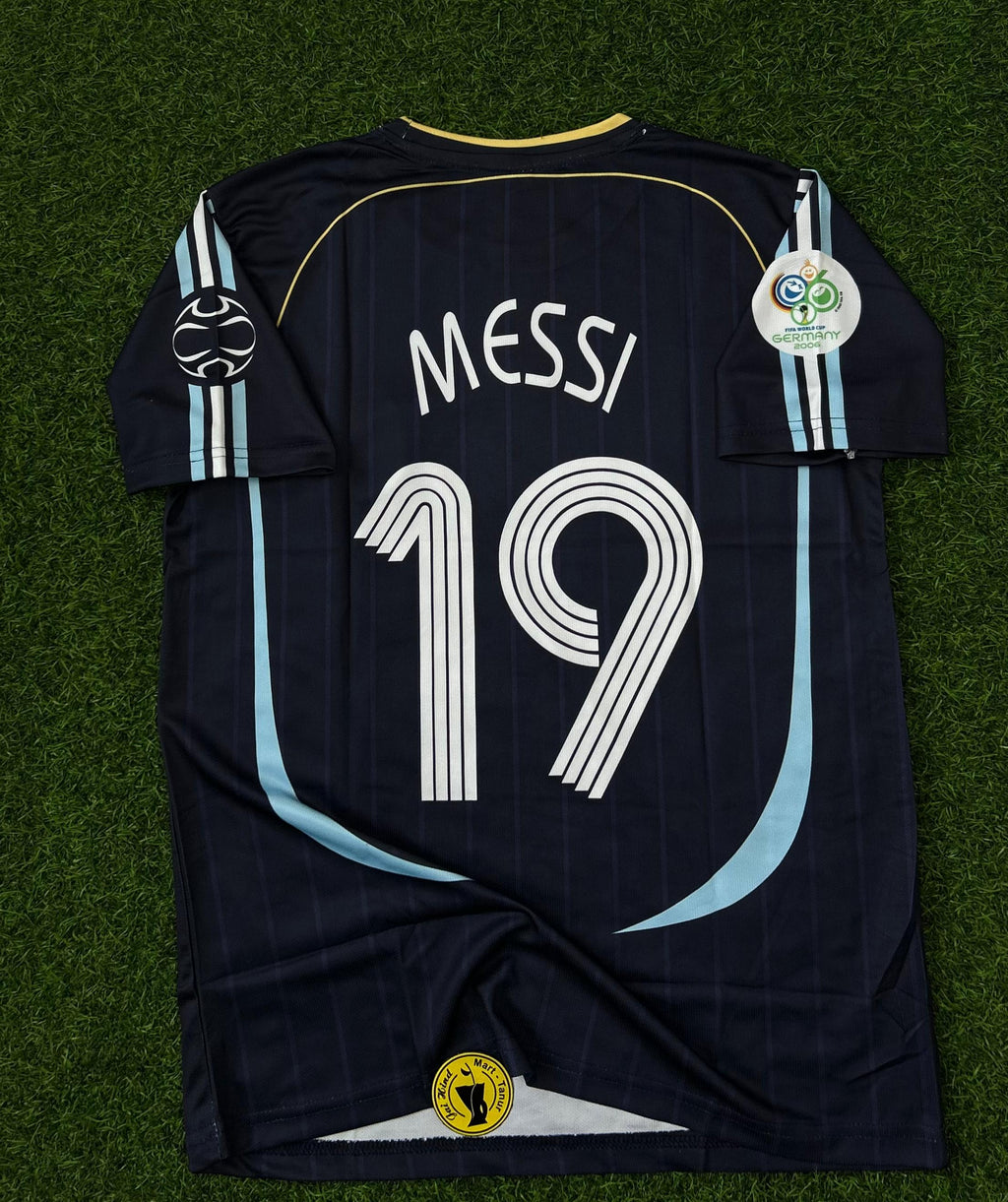 ARGENTINA 2006 WORLD CUP AWAY KIT, HALFSLEEVE EMBROIDERY