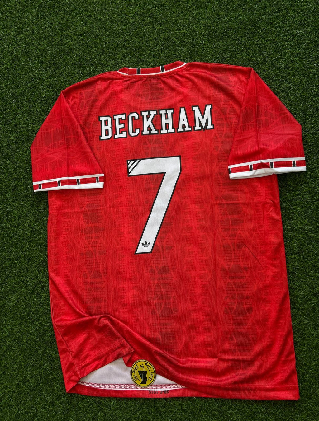 MAN UNITED 1990-92 HOME KIT, HALFSLEEVE EMBROIDERY