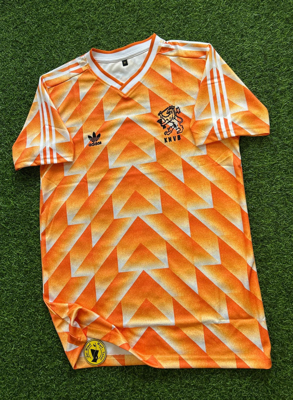 NETHARLANDS 1988 HOME KIT, HALFSLEEVE EMBROIDERY