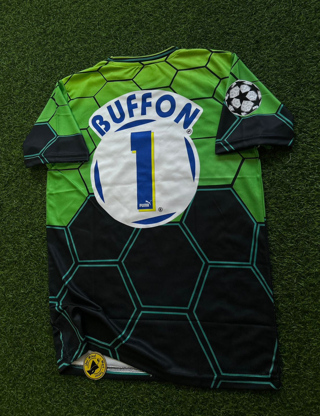 PARMA CALCIO 1997-98 GK KIT, HALFSLEEVE EMBROIDERY