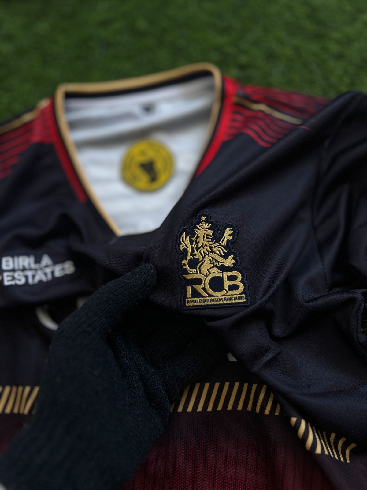 RCB 2025 IPL KIT, HALFSLEEVE EMBROIDERY