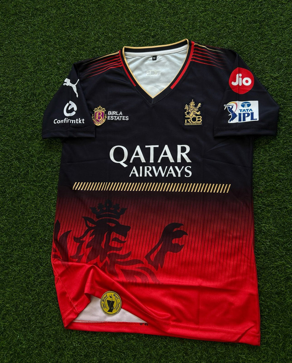RCB 2025 IPL KIT, HALFSLEEVE EMBROIDERY