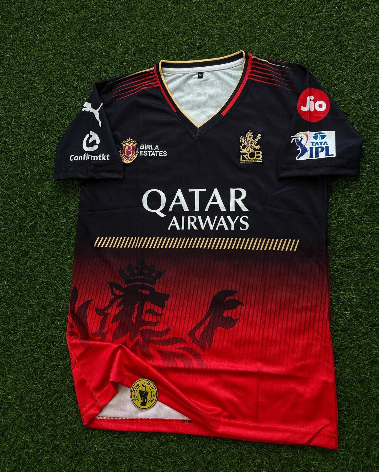 RCB 2025 IPL KIT, HALFSLEEVE EMBROIDERY