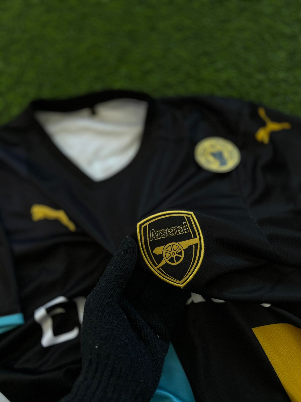 ARSENAL 2015-16 THIRD KIT, HALFSLEEVE EMBROIDERY – JAIHIND SPORTS