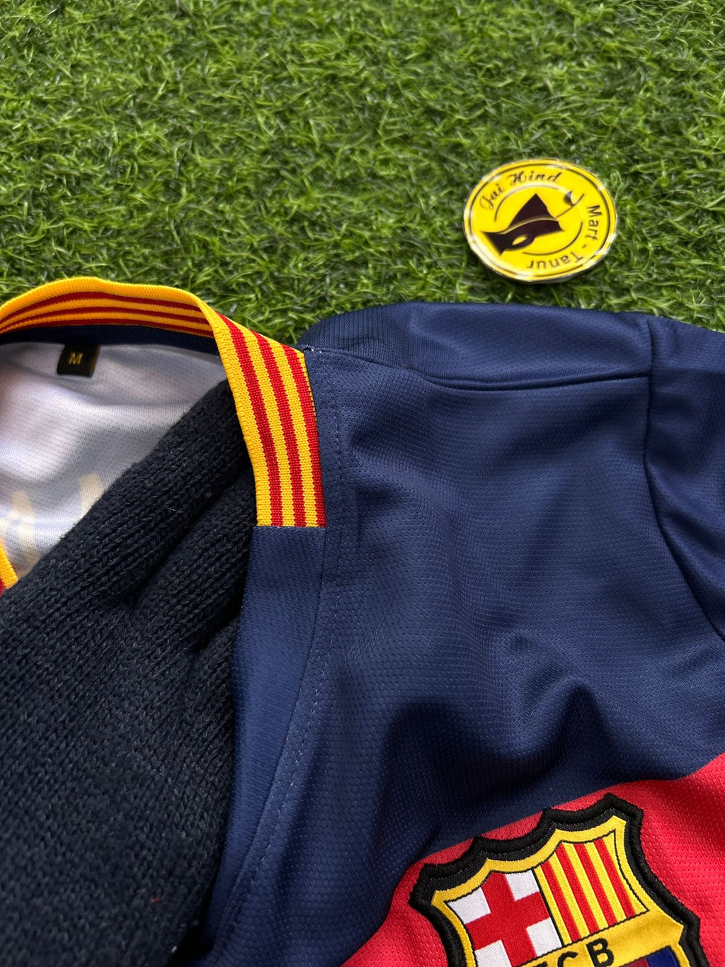 BARCELONA 2025-26 HOME KIT, HALFSLEEVE EMBROIDERY