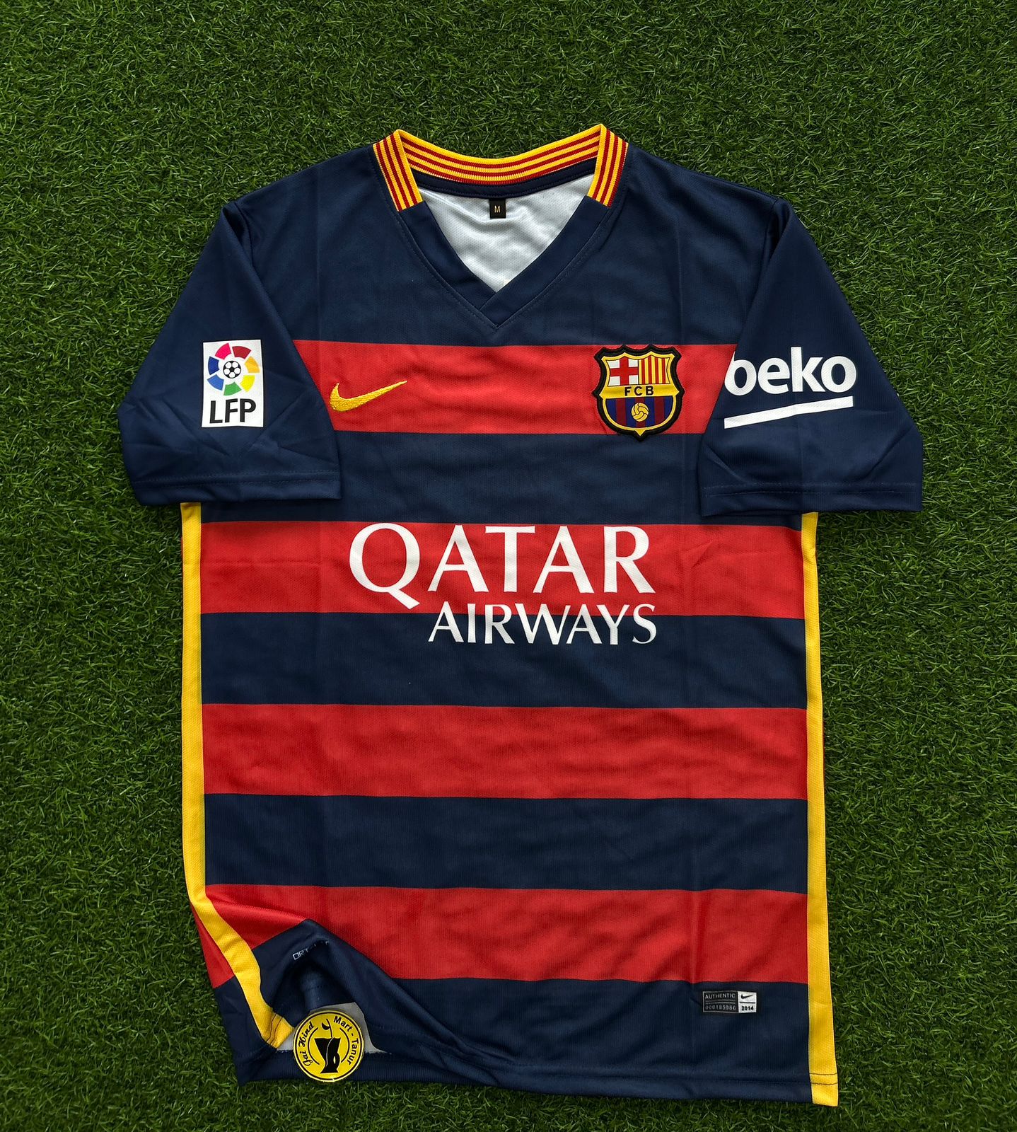 BARCELONA 2025-26 HOME KIT, HALFSLEEVE EMBROIDERY