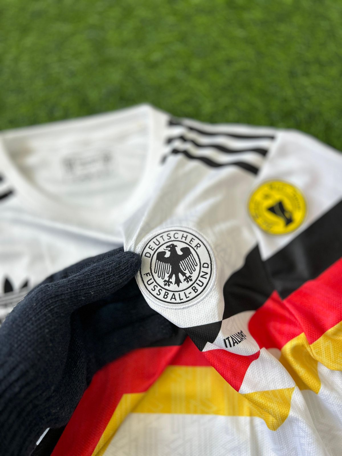 GERMANY 1990 WORLD CUP HOME KIT, FULLSLEEVE EMBROIDERY