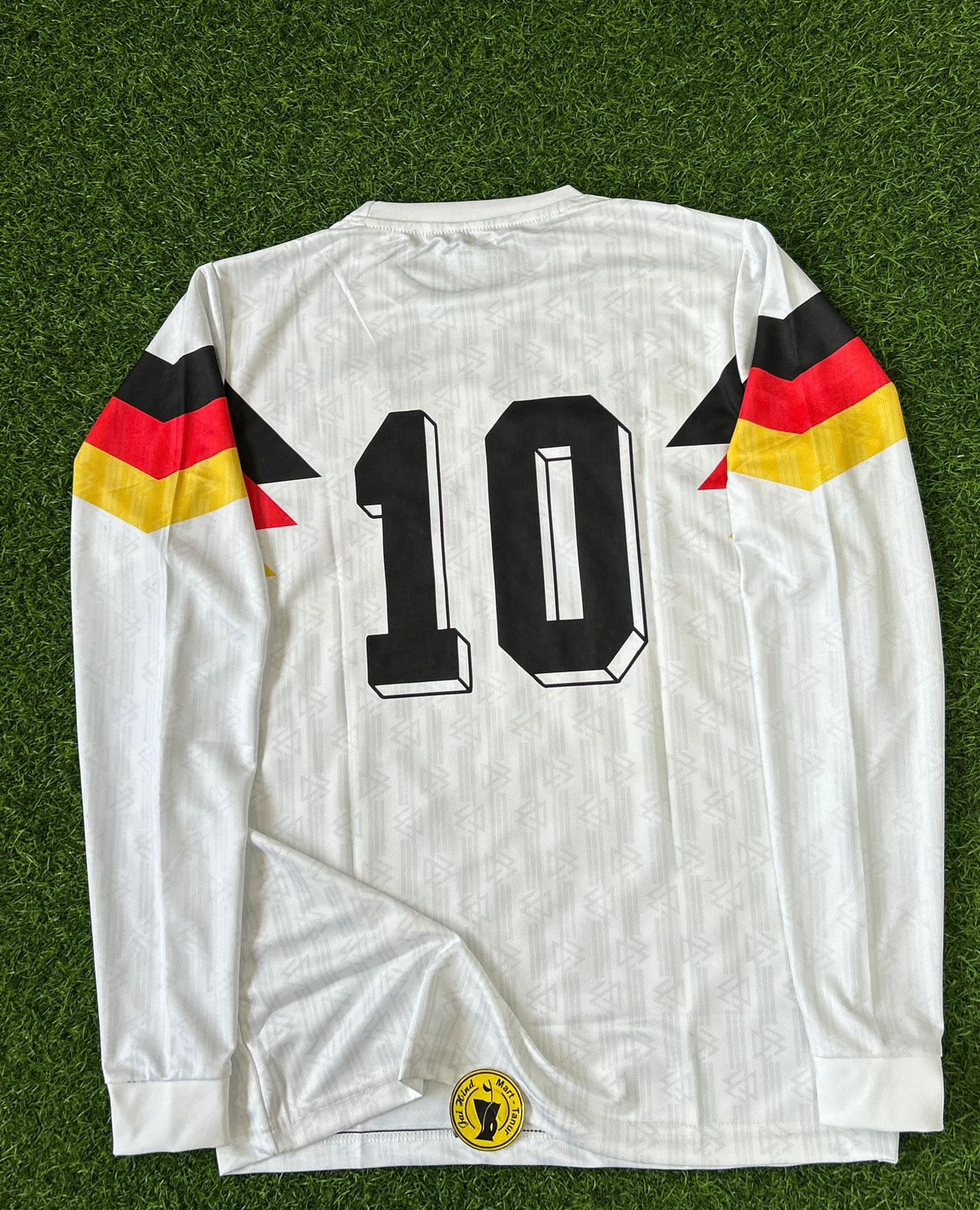 GERMANY 1990 WORLD CUP HOME KIT, FULLSLEEVE EMBROIDERY