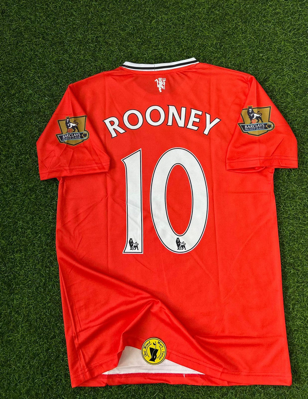 MAN UNITED 2011-12 HOME KIT, HALFSLEEVE EMBROIDERY