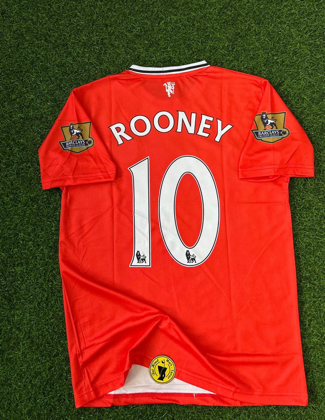 MAN UNITED 2011-12 HOME KIT, HALFSLEEVE EMBROIDERY