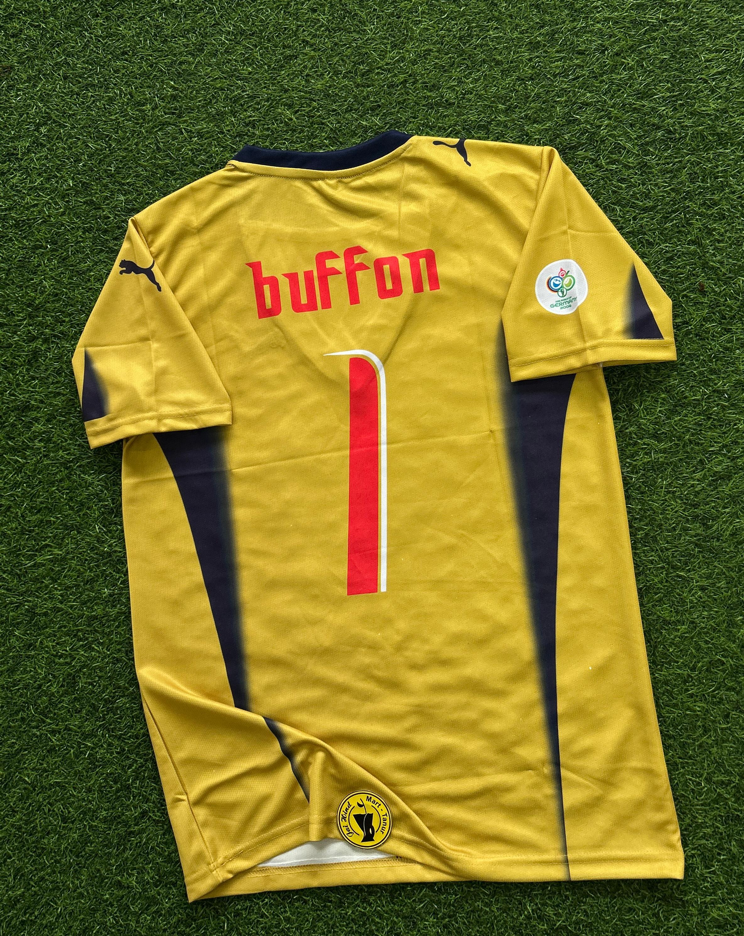 ITALY 2006 GOALKEEPER KIT, HALFSLEEVE EMBROIDERY
