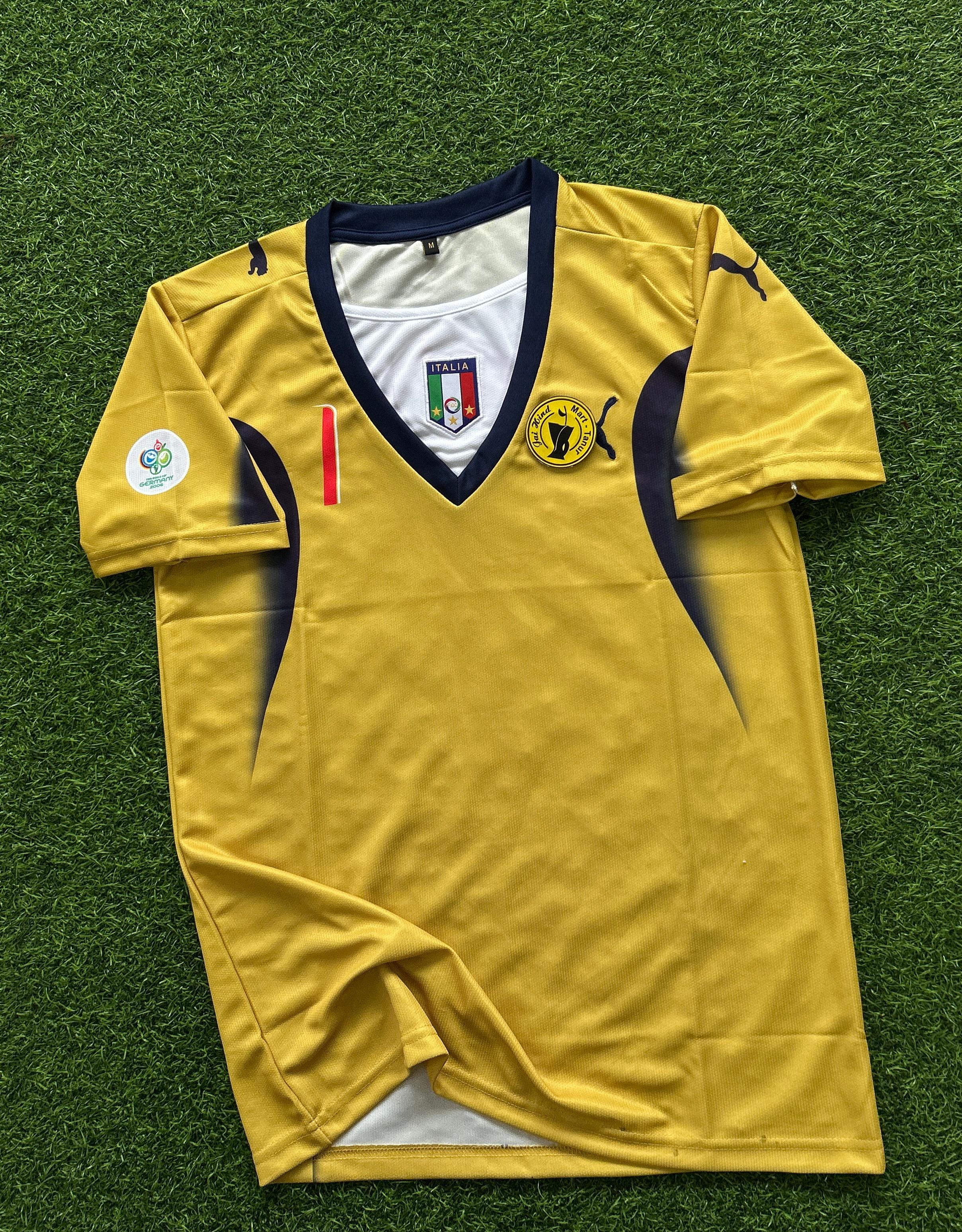 ITALY 2006 GOALKEEPER KIT, HALFSLEEVE EMBROIDERY