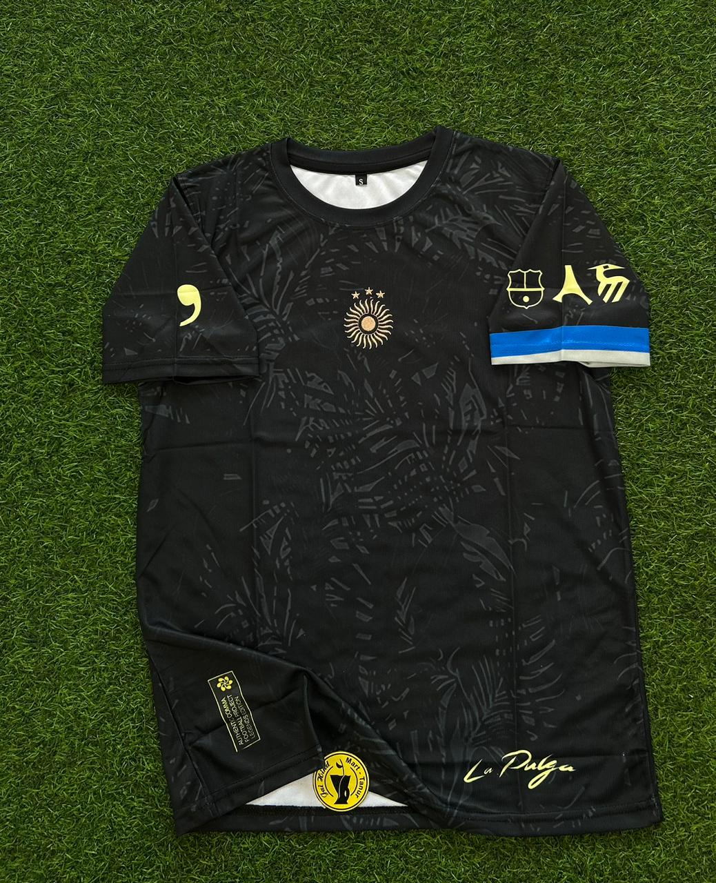 ARGENTINA SPECIAL GOAT VERSION,MESSI TRIBUTE. HALFSLEEVE EMBROIDERY