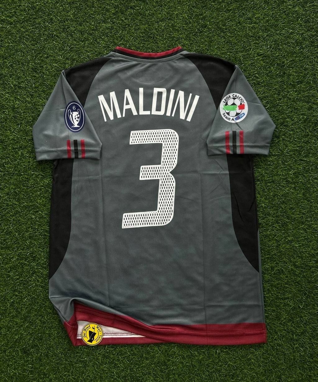 AC MILAN 2003-04 THIRD KIT, HALFSLEEVE EMBROIDERY