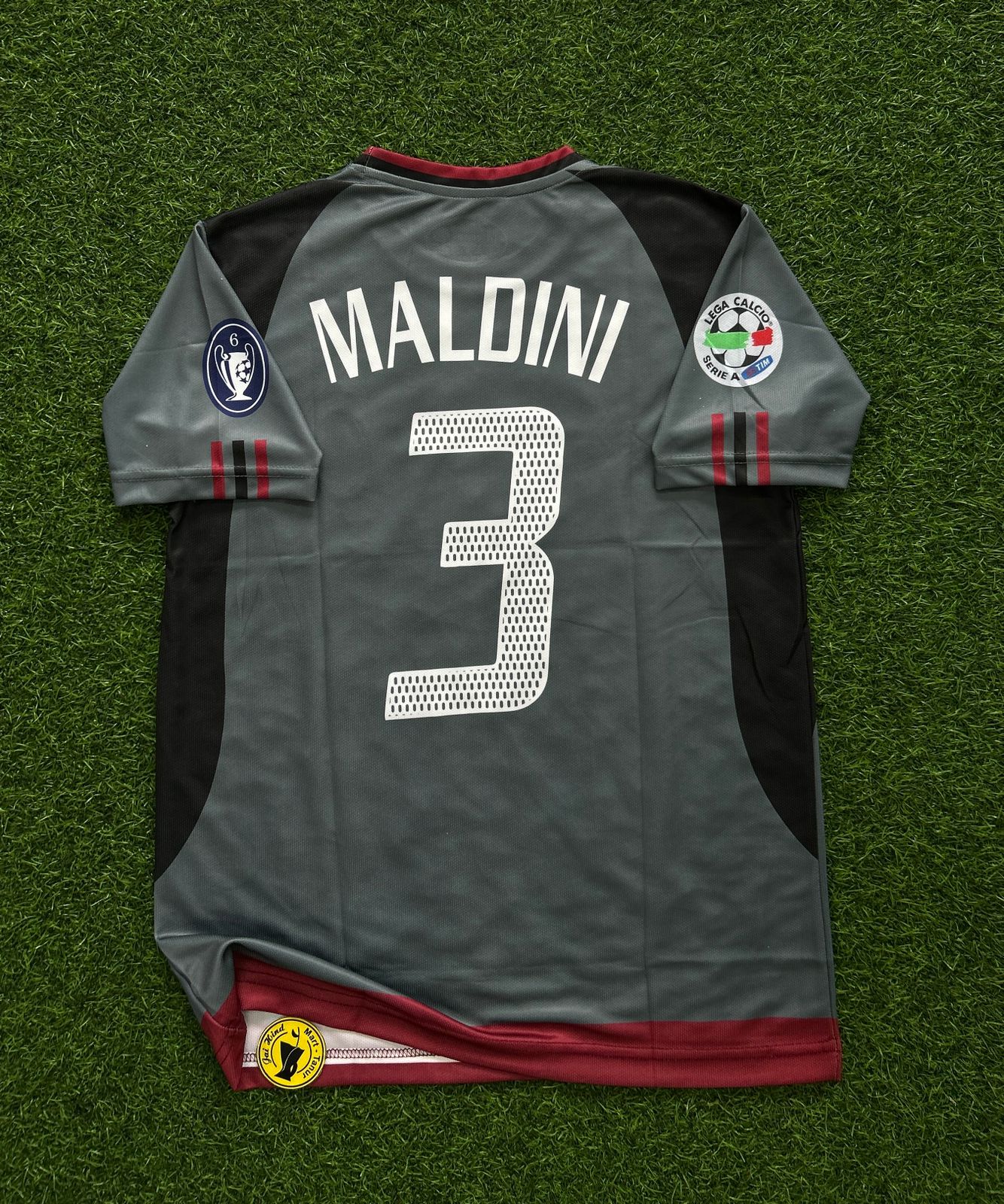 AC MILAN 2003-04 THIRD KIT, HALFSLEEVE EMBROIDERY