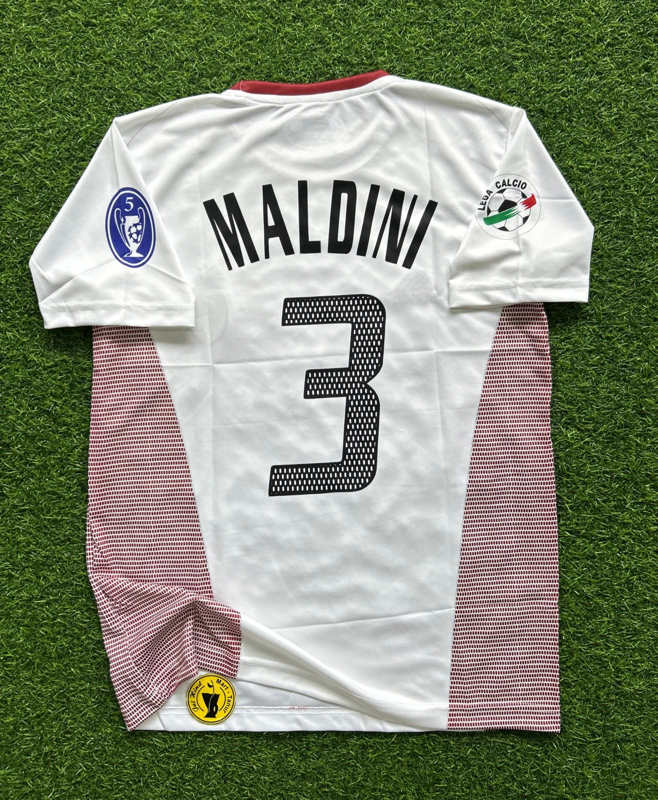 AC MILAN 2002-03 AWAY KIT, HALFSLEEVE EMBROIDERY