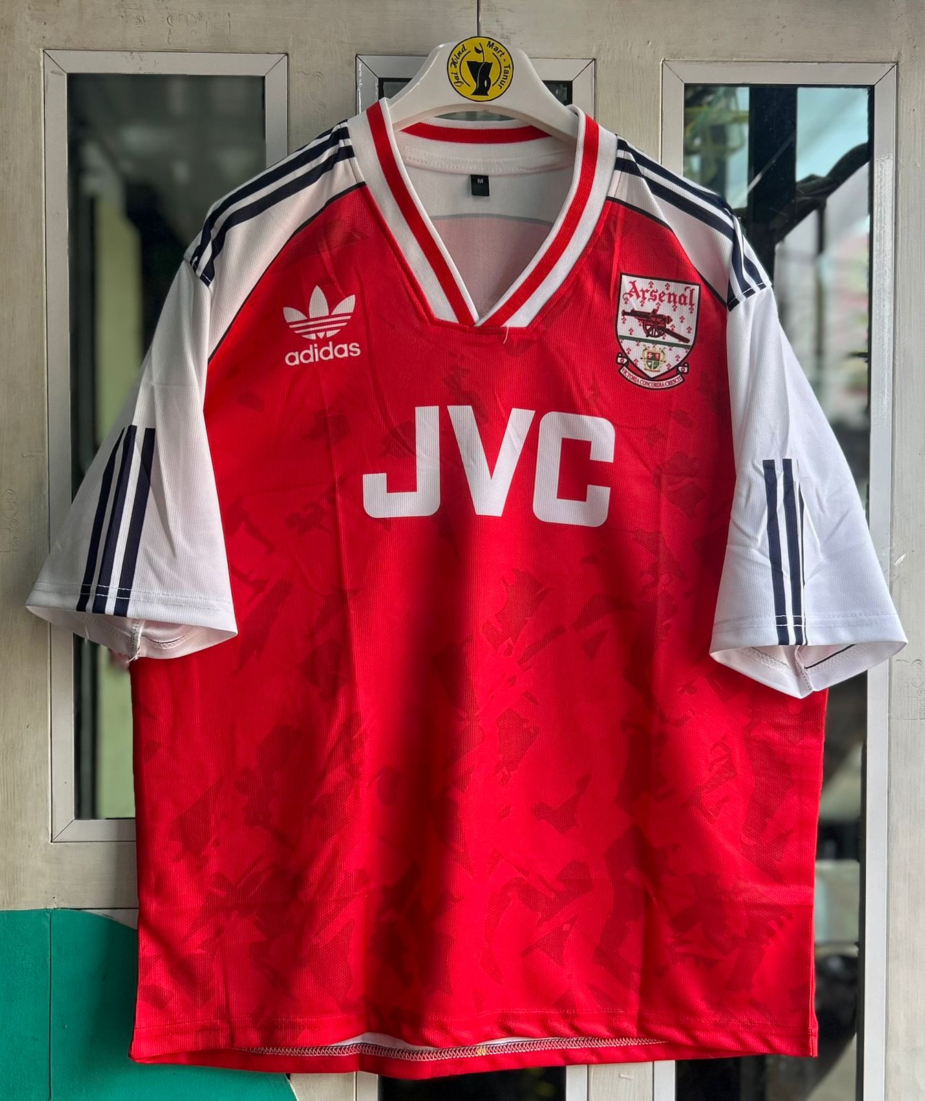 ARSENAL 1990-92 HOME KIT, FIVESLEEVE SUBLIMATION