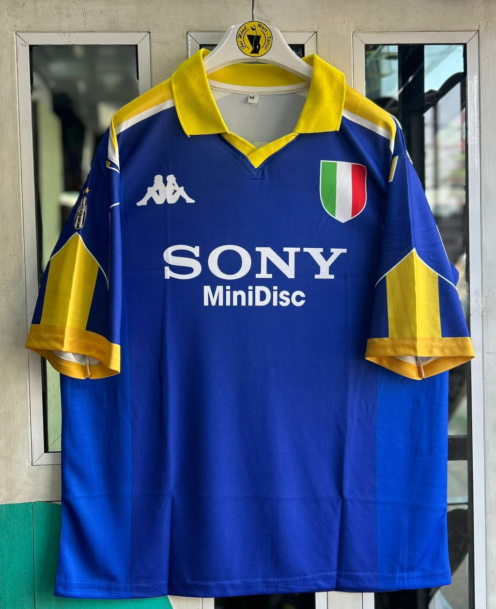 JUVENTUS 1997-98 THIRD KIT, FIVESLEEVE POLO SUBLIMATION