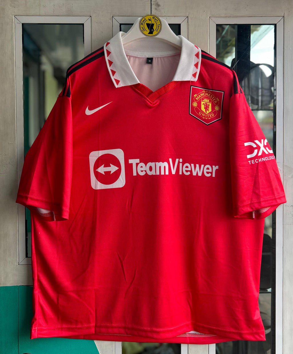 MAN UNITED 2022-23 HOME KIT, FIVESLEEVE POLO SUBLIMATION