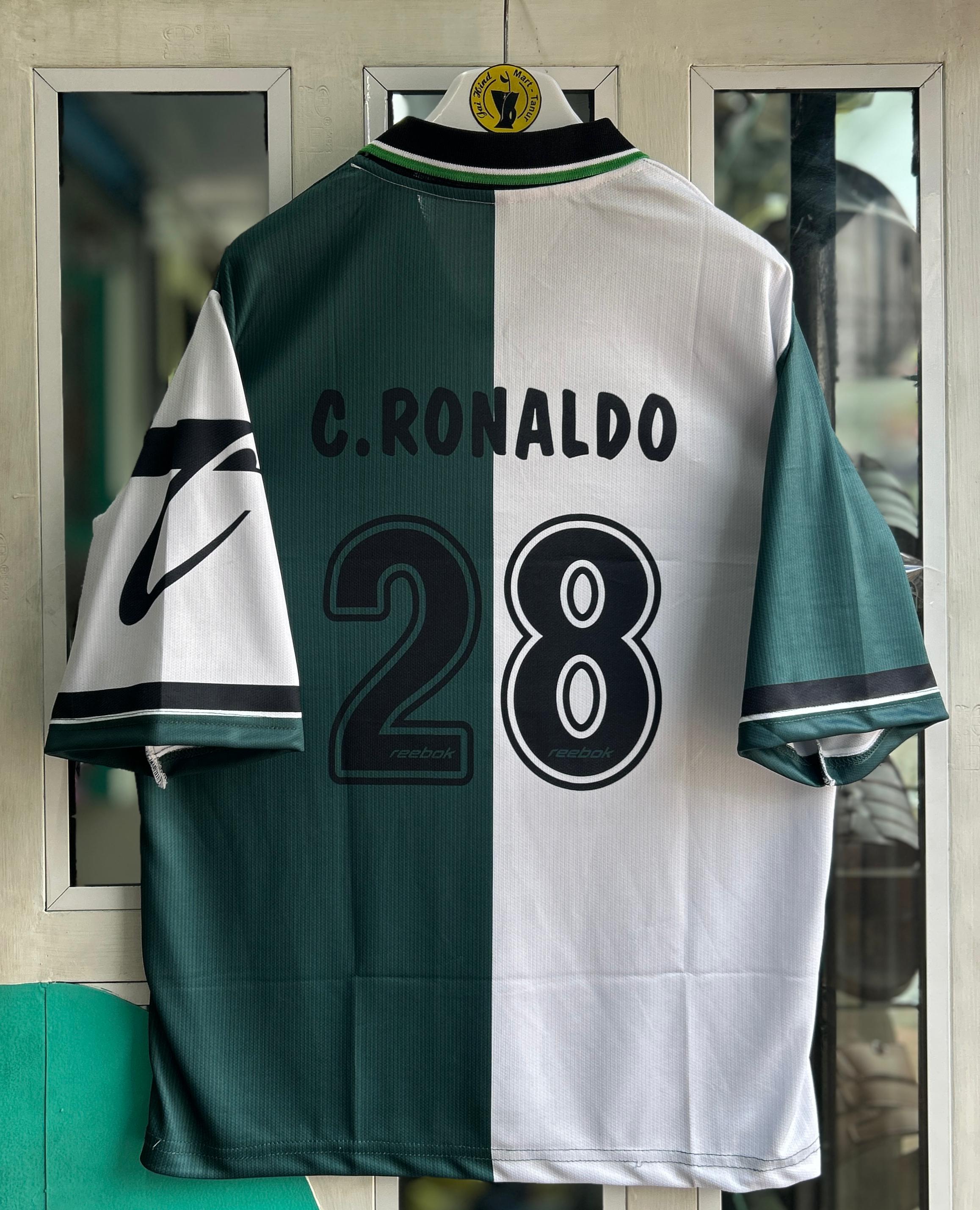 SPORTING FC 1998-99 FOURTH KIT, FIVESLEEVE POLO SUBLIMATION