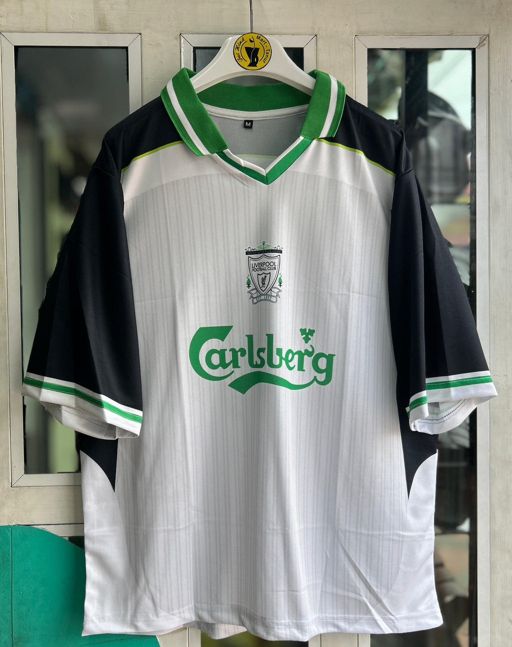 LIVERPOOL 1993-95 AWAY KIT, FIVESLEEVE POLO SUBLIMATION