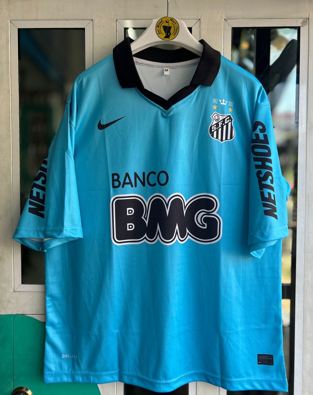SANTOS FC 2011-12 AWAY KIT, FIVESLEEVE POLO SUBLIMATION