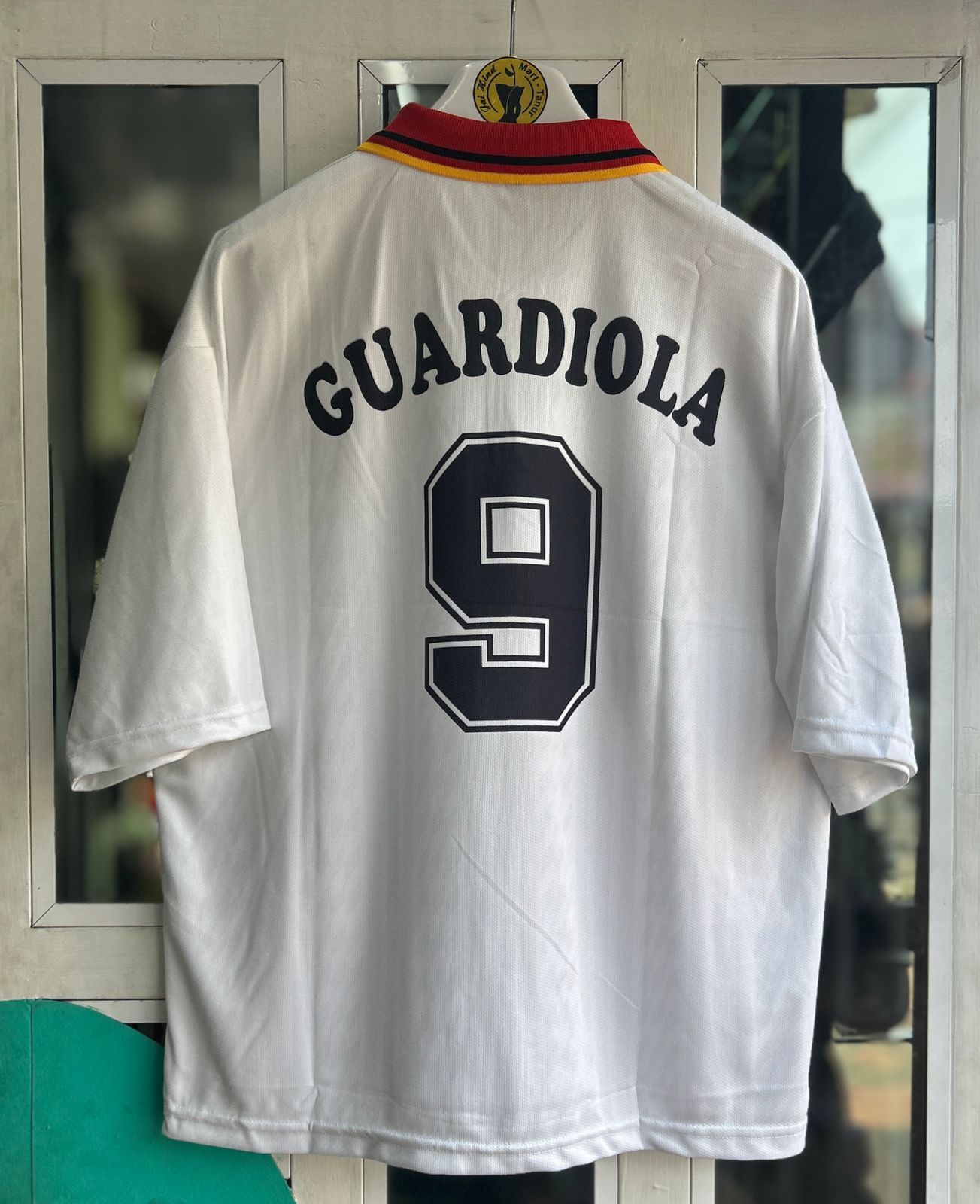 SPAIN 1994 AWAY KIT, FIVESLEEVE POLO SUBLIMATION