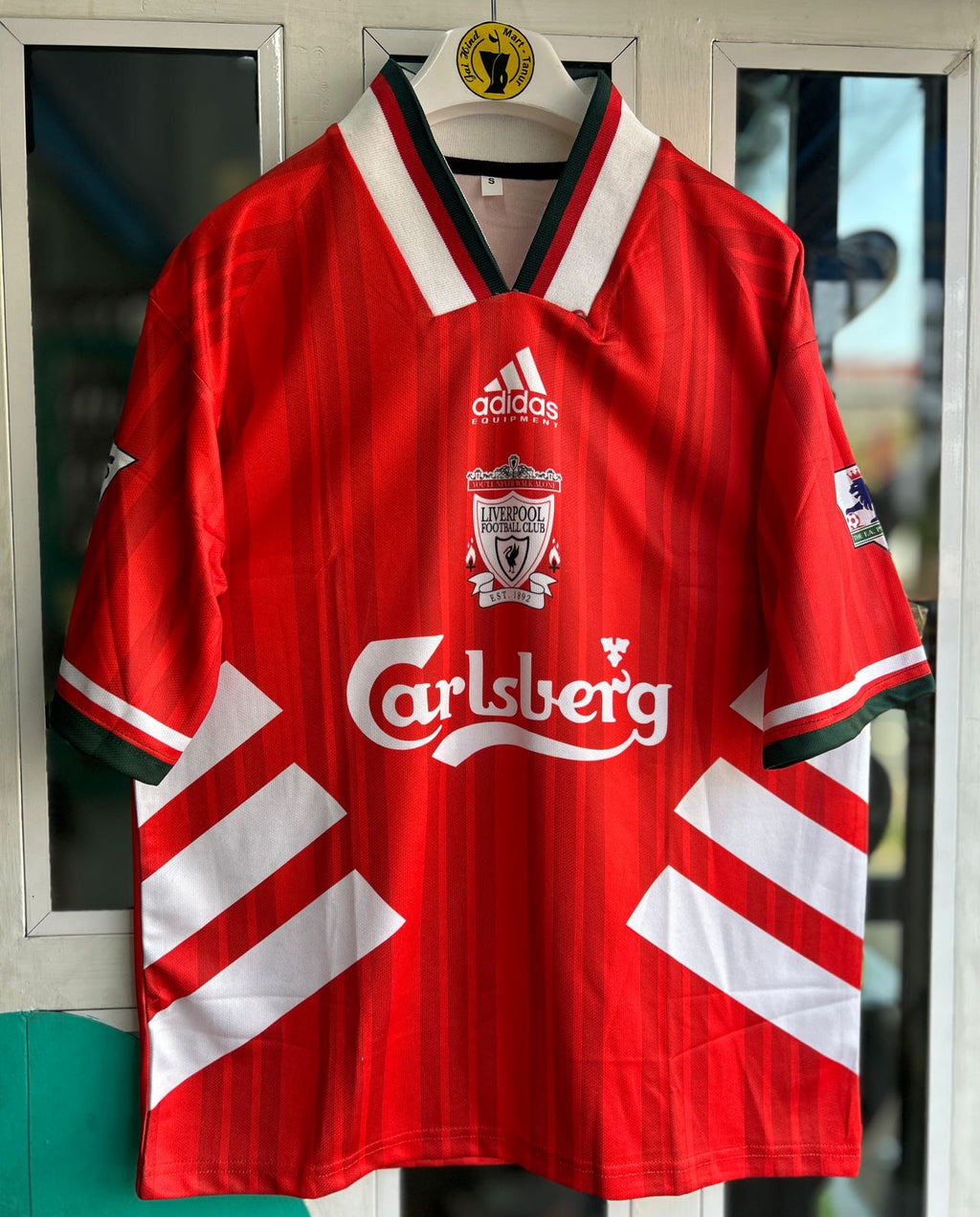 LIVERPOOL 1993-95 HOME KIT, FIVESLEEVE SUBLIMATION