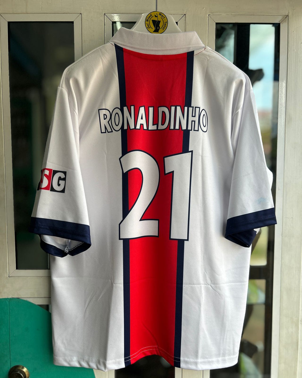 PSG 1998-99 THIRD KIT, FIVESLEEVE POLO SUBLIMATION