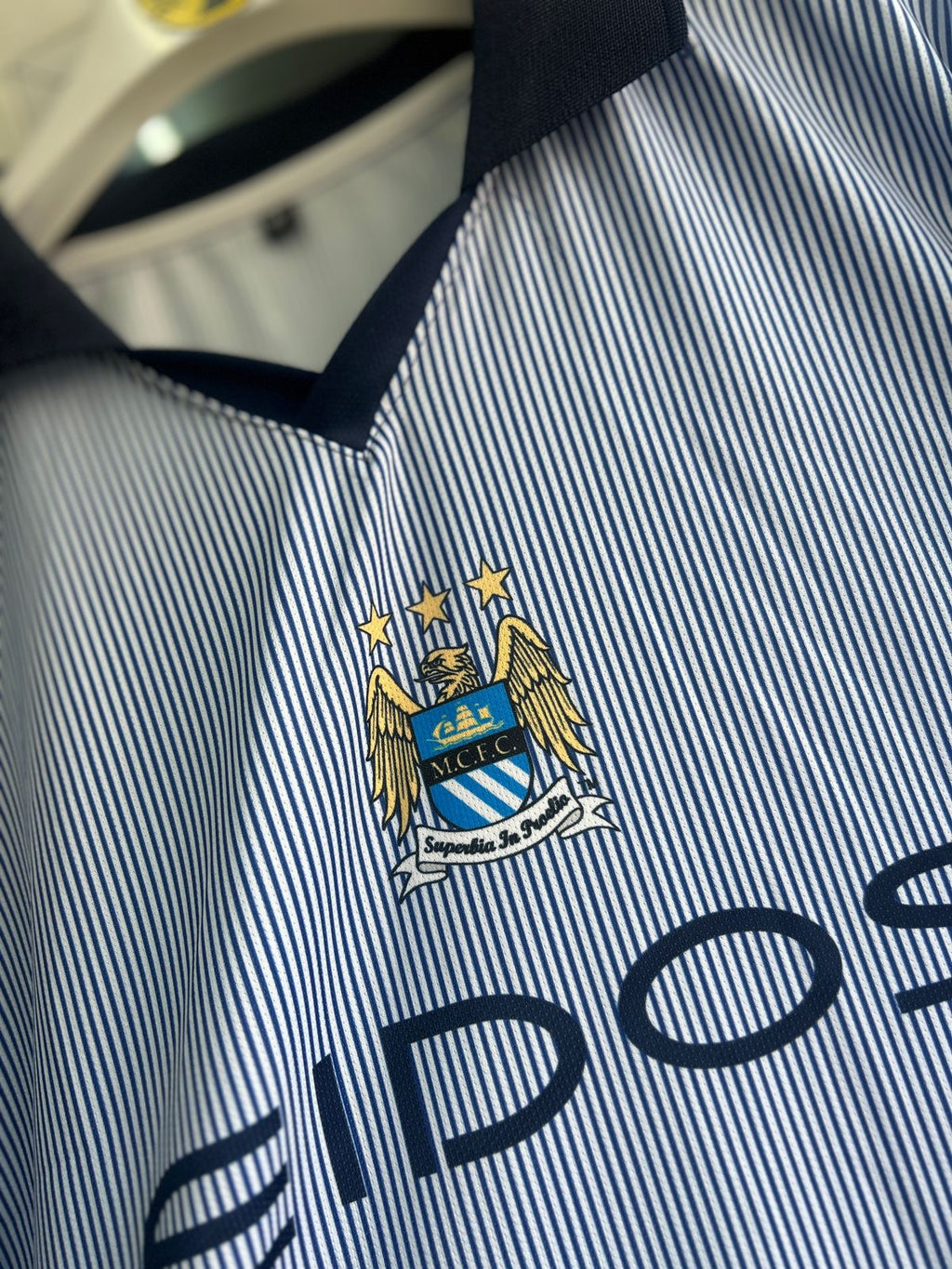 MAN CITY 2000-01 AWAY KIT, FIVESLEEVE POLO SUBLIMATION