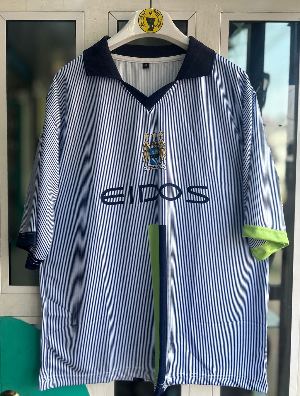 MAN CITY 2000-01 AWAY KIT, FIVESLEEVE POLO SUBLIMATION