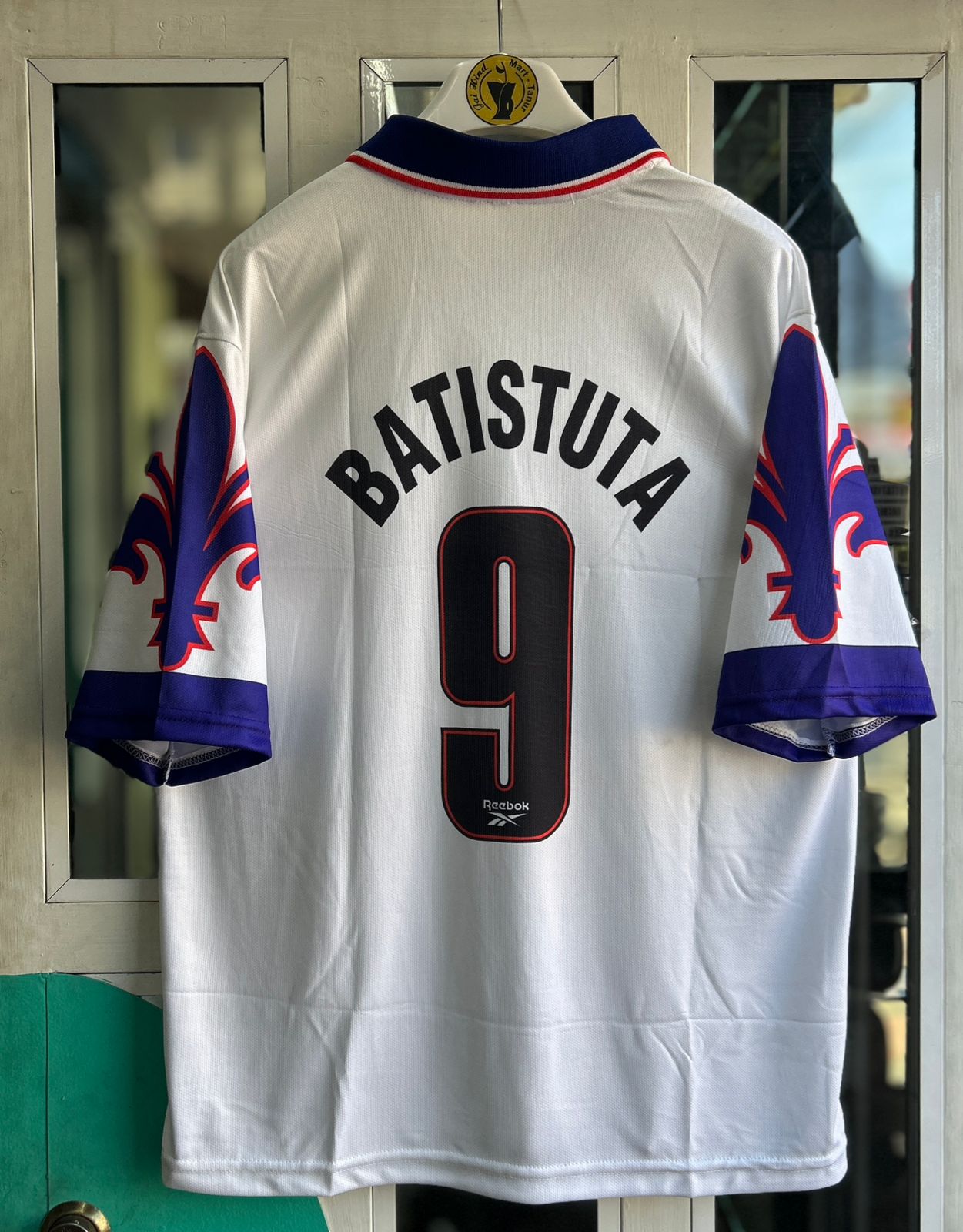 FIORENTINA 1995-96 AWAY KIT, FIVESLEEVE POLO SUBLIMATION