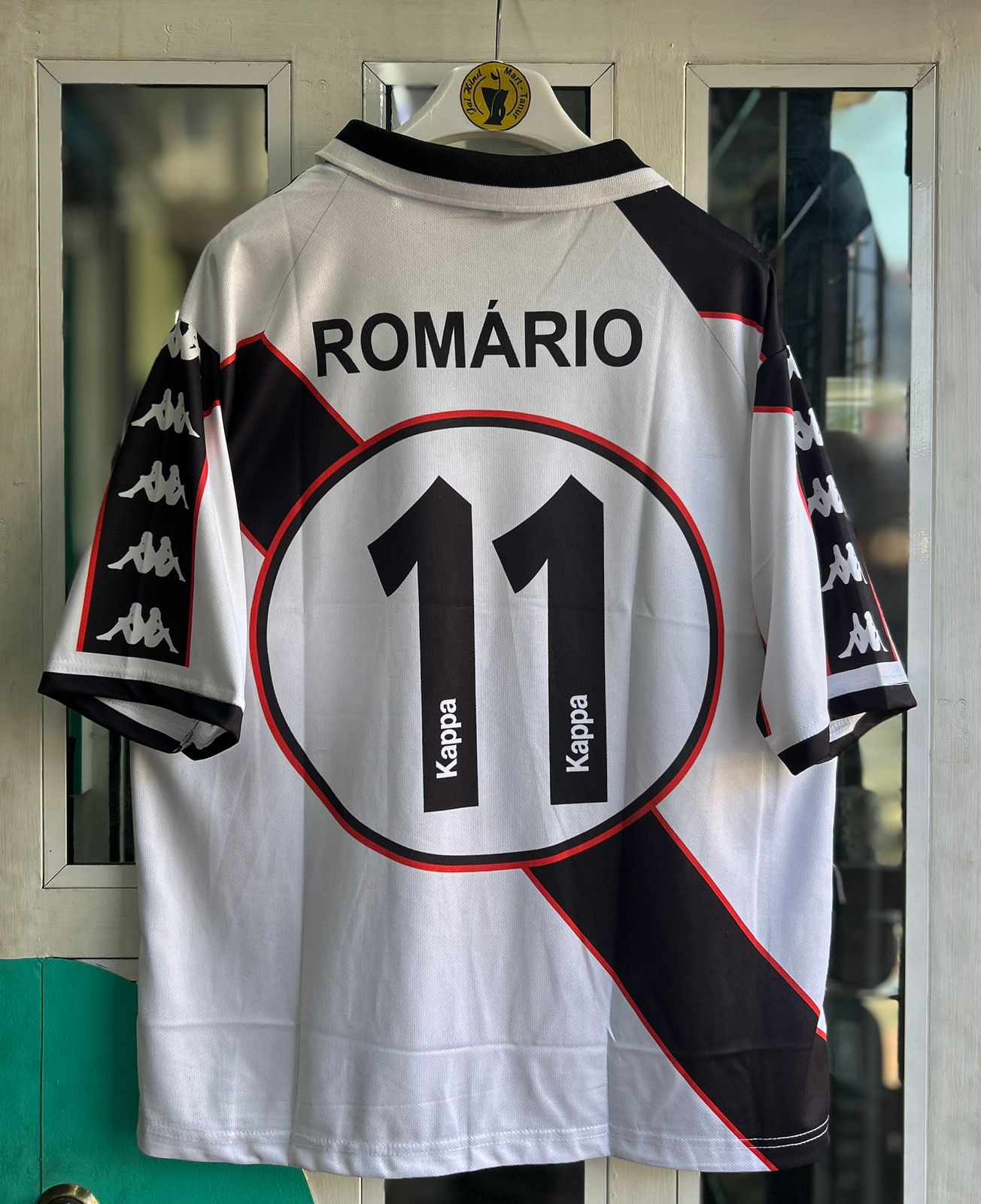 CR VASCO 1997-98 HOME KIT, FIVESLEEVE POLO SUBLIMATION