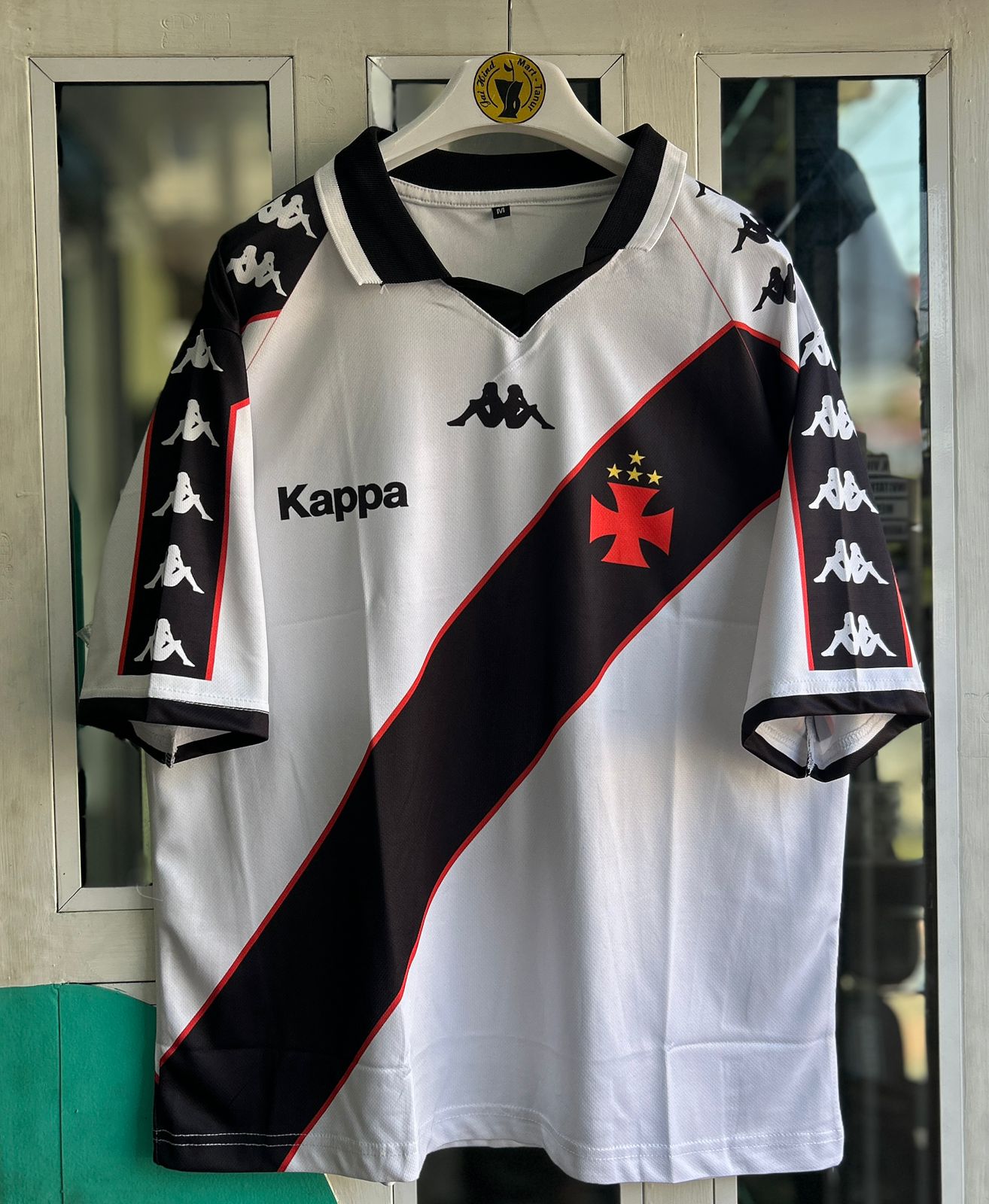 CR VASCO 1997-98 HOME KIT, FIVESLEEVE POLO SUBLIMATION