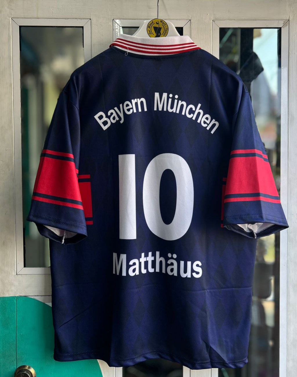 BAYERN MUNICH 1997-99 HOME KIT, FIVESLEEVE POLO SUBLIMATION