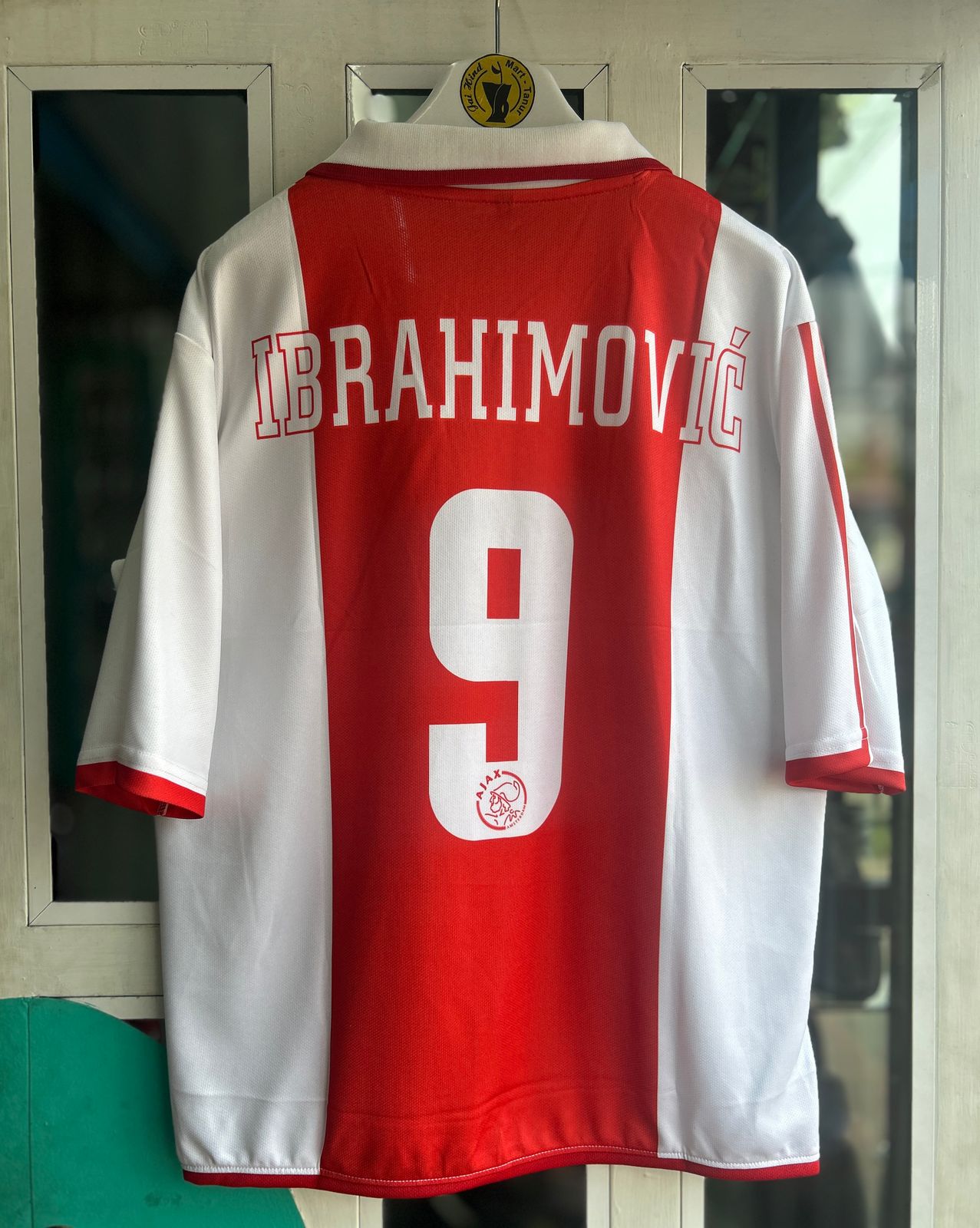 AJAX 2000-01 HOME KIT, FIVESLEEVE POLO SUBLIMATION