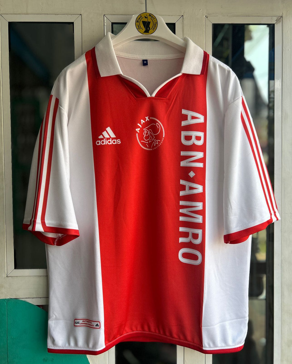 AJAX 2000-01 HOME KIT, FIVESLEEVE POLO SUBLIMATION