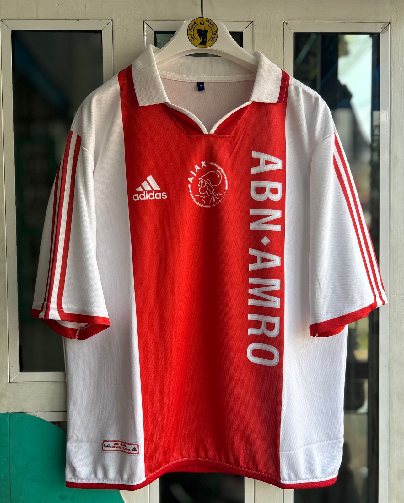 AJAX 2000-01 HOME KIT, FIVESLEEVE POLO SUBLIMATION