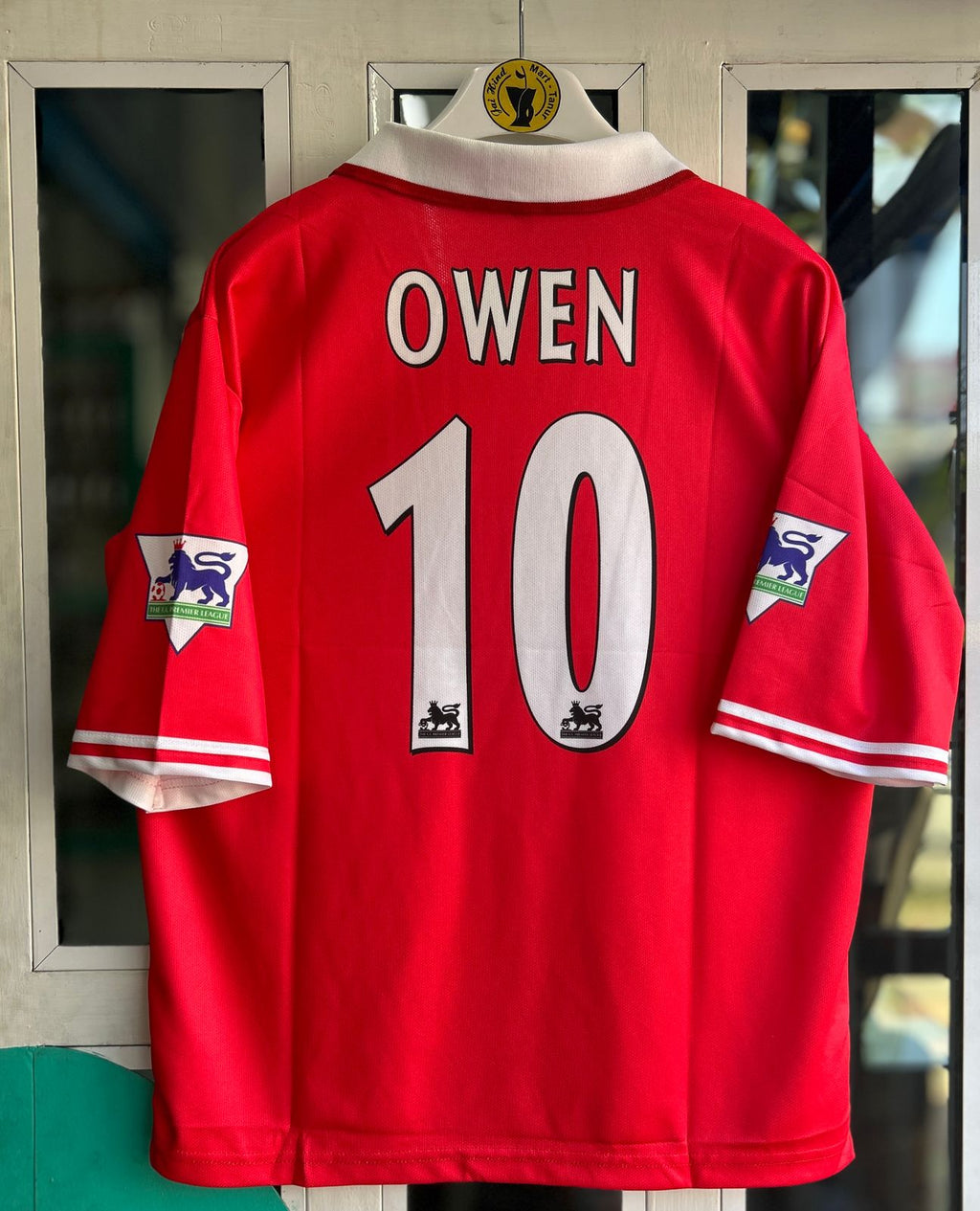 LIVERPOOL 1996-98 HOME KIT, FIVESLEEVE POLO SUBLIMATION