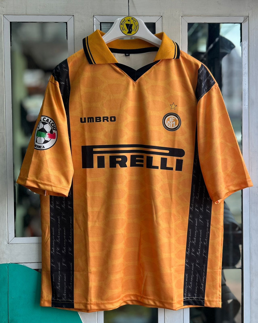 INTERMILAN 1996-97 THIRD KIT, FIVESLEEVE POLO SUBLIMATION