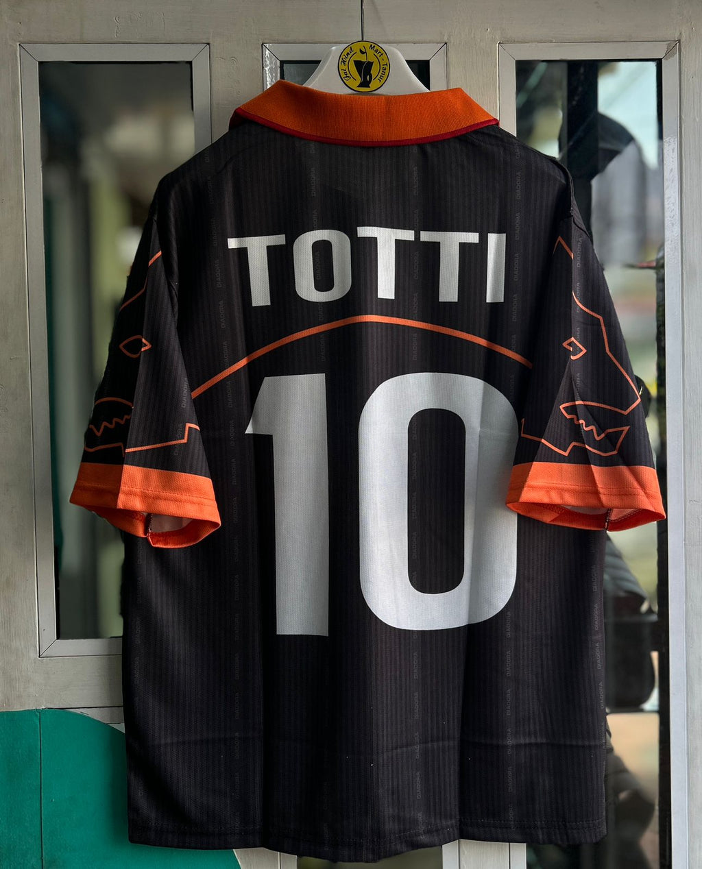 ROMA 1999-00 THIRD KIT, FIVESLEEVE POLO SUBLIMATION