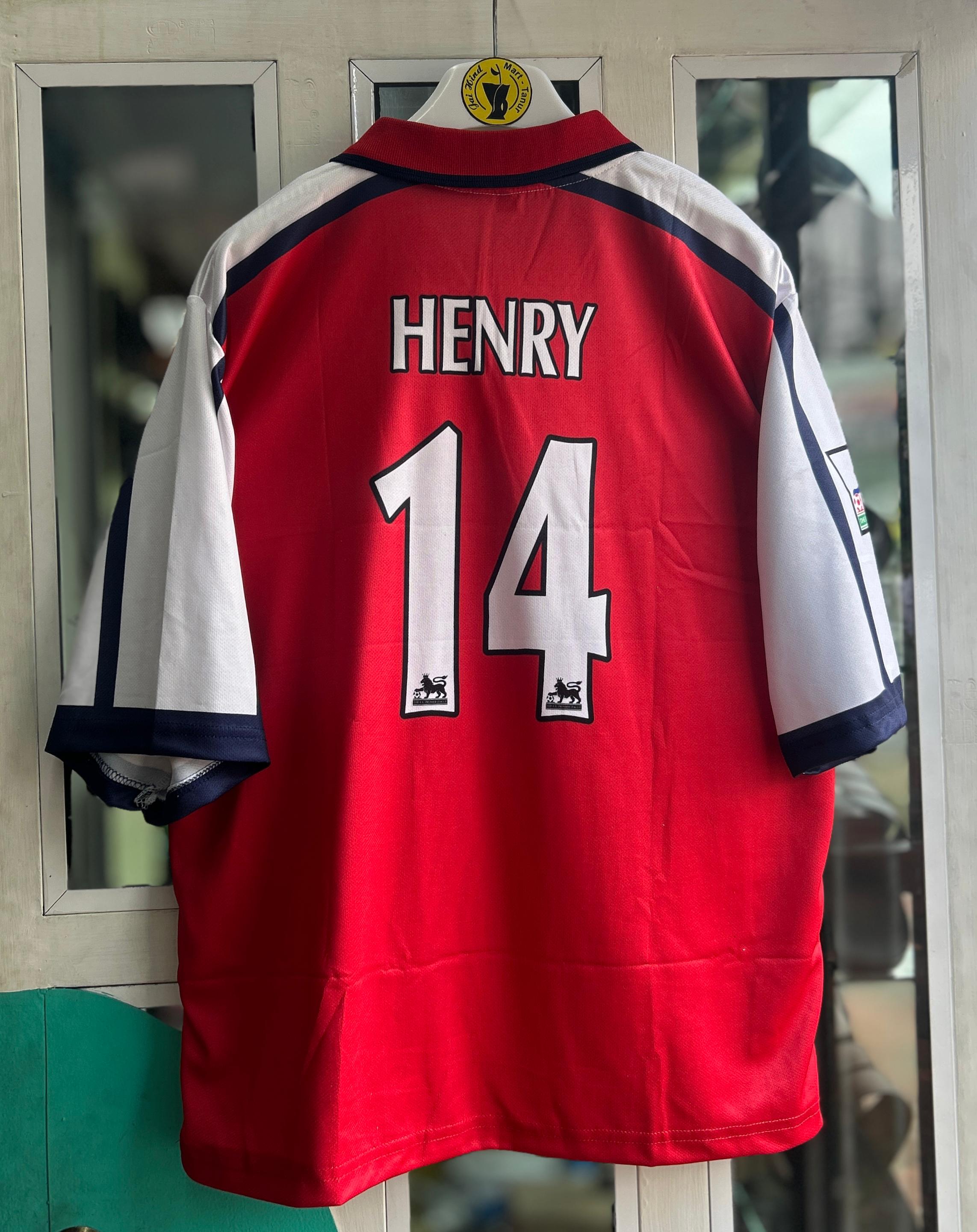 ARSENAL 2000-02 RETRO KIT, FIVESLEEVE POLO SUBLIMATION
