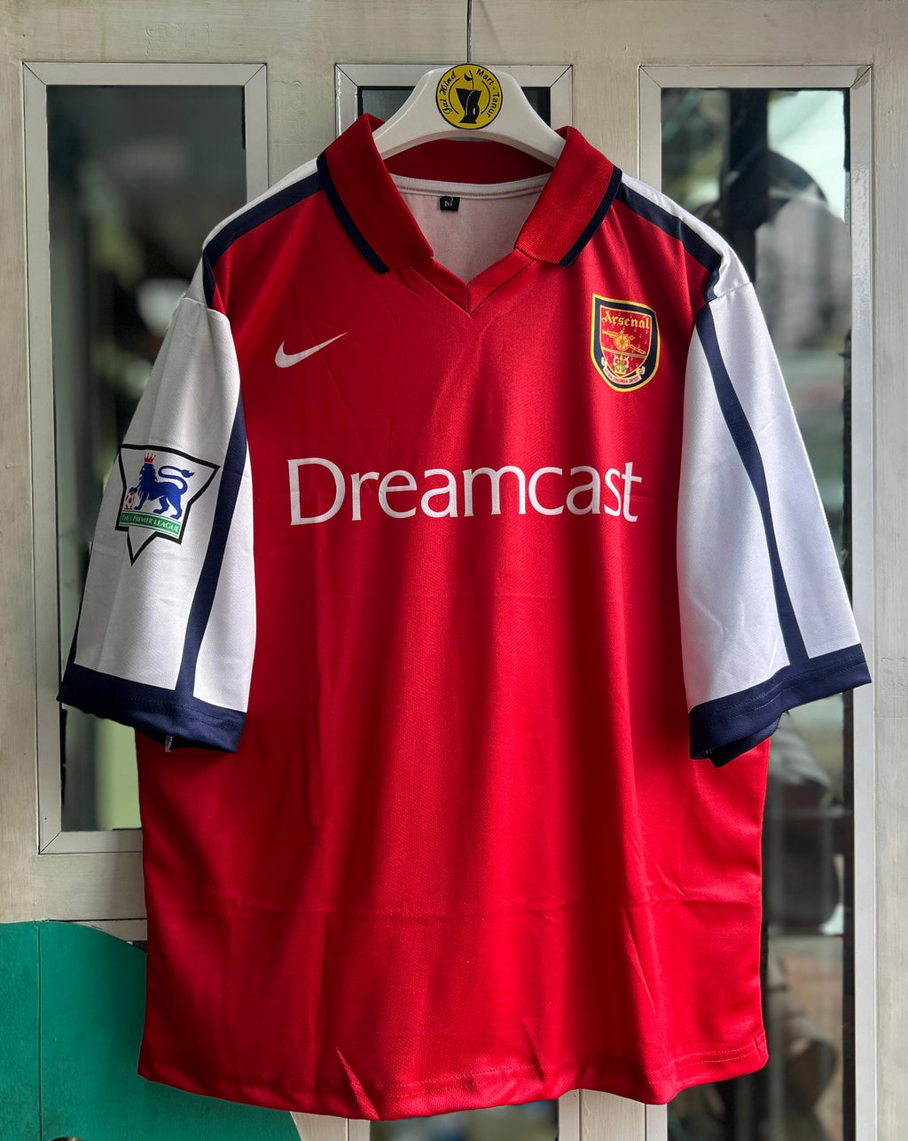 ARSENAL 2000-02 RETRO KIT, FIVESLEEVE POLO SUBLIMATION