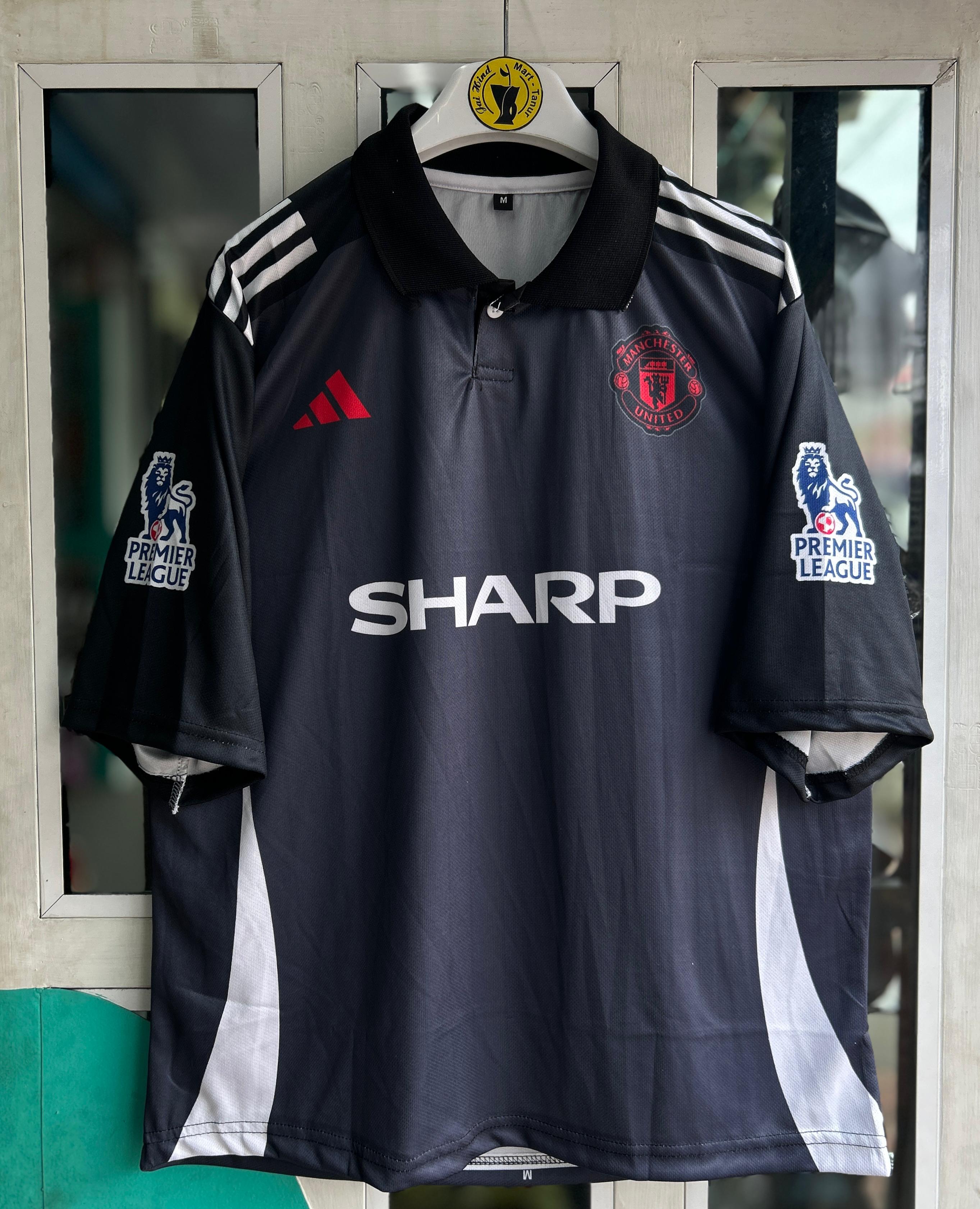 MAN UNITED 1998-99 AWAY KIT, FIVESLEEVE POLO SUBLIMATION