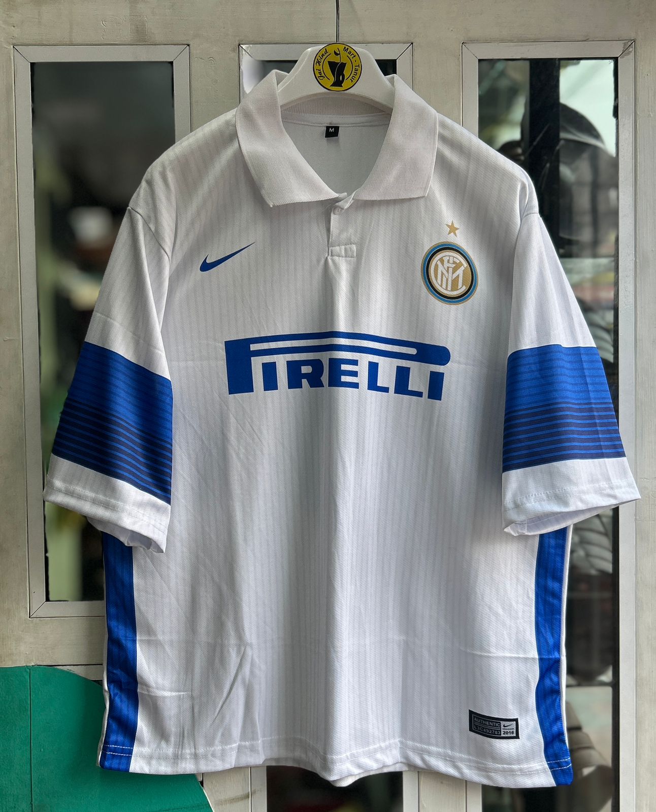 INTERMILAN 2000-01 AWAY KIT, FIVESLEEVE POLO SUBLIMATION