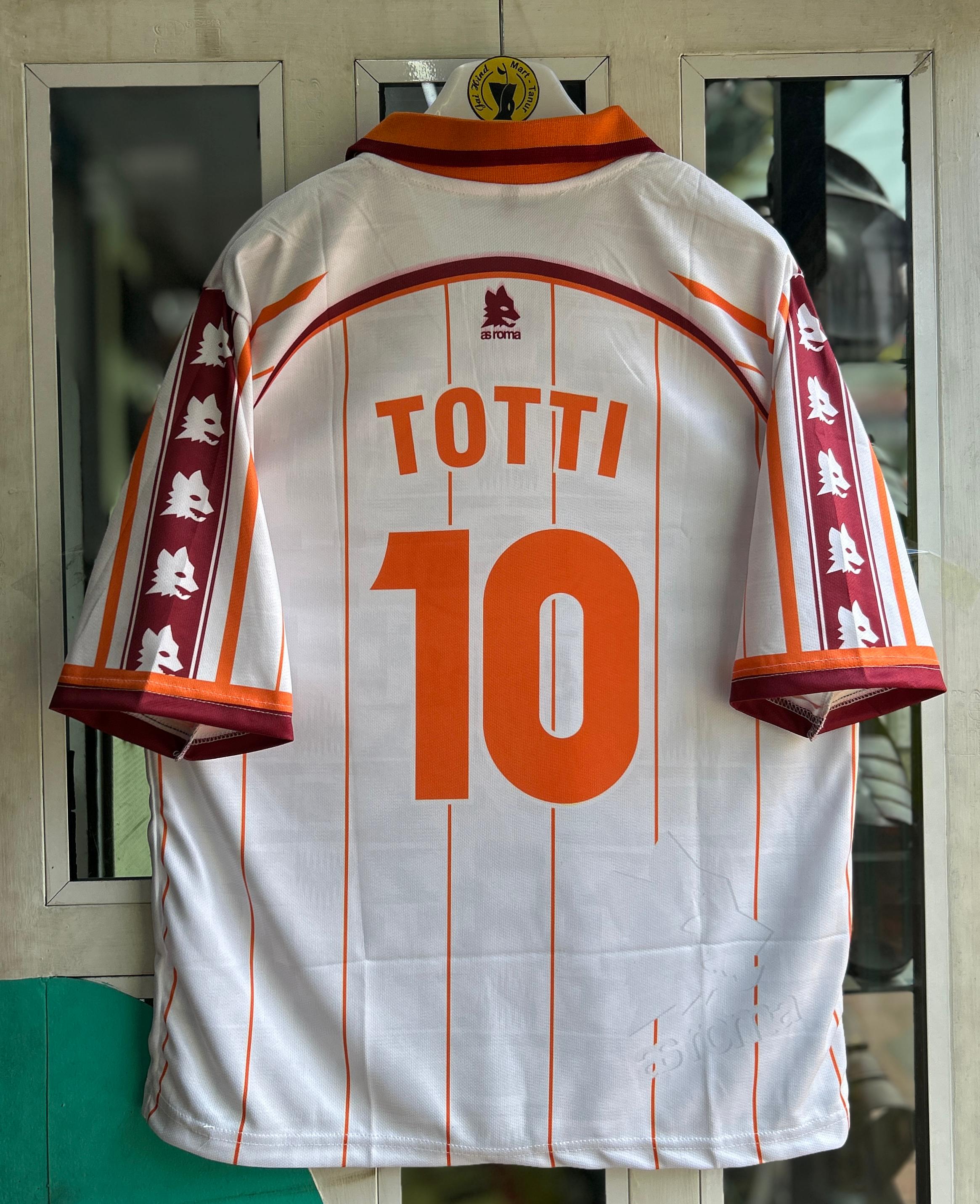 ROMA 1995-96 AWAY KIT, FIVESLEEVE POLO SUBLIMATION