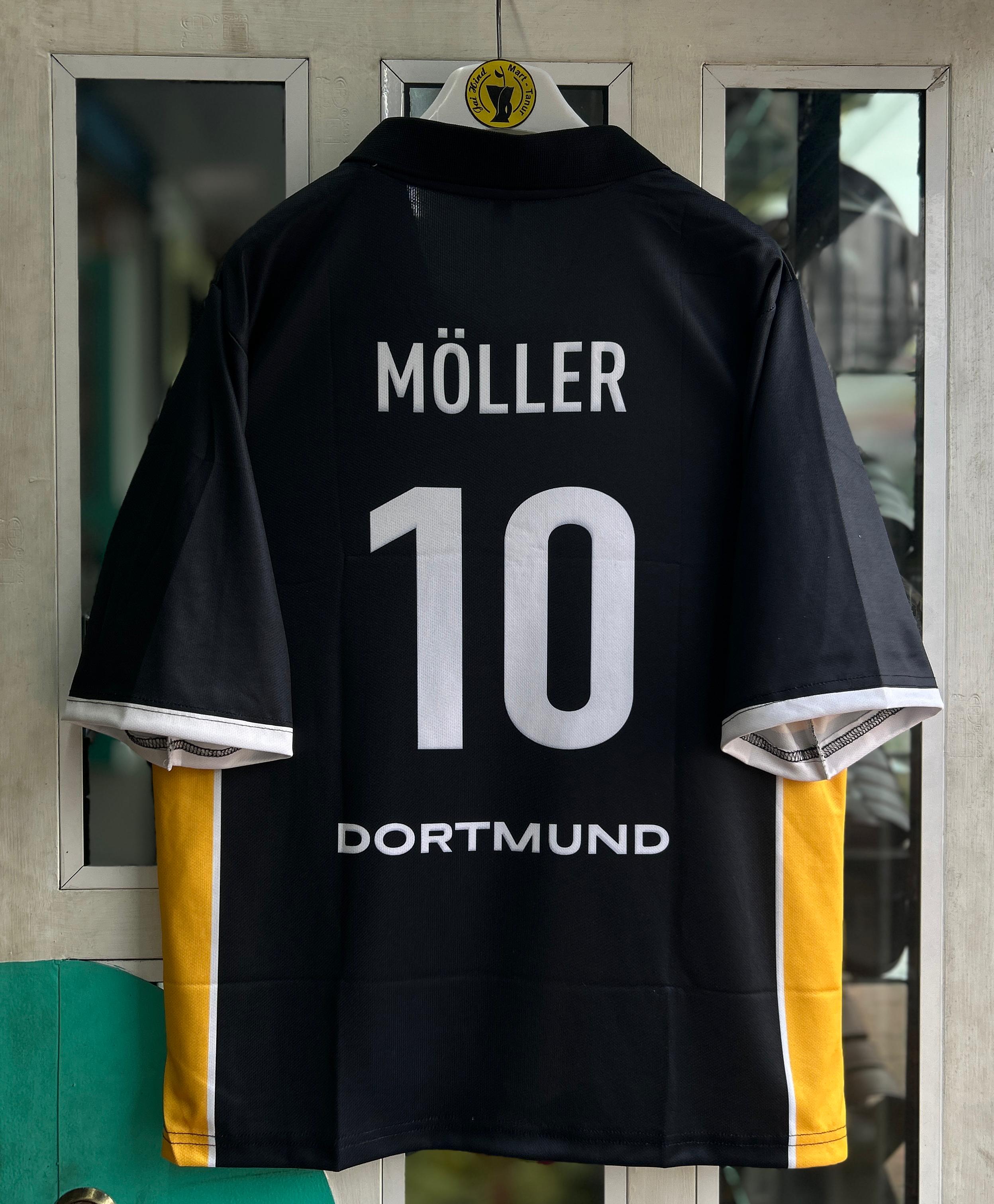 DORTMUND 1998-00 AWAY KIT, FIVESLEEVE POLO SUBLIMATION