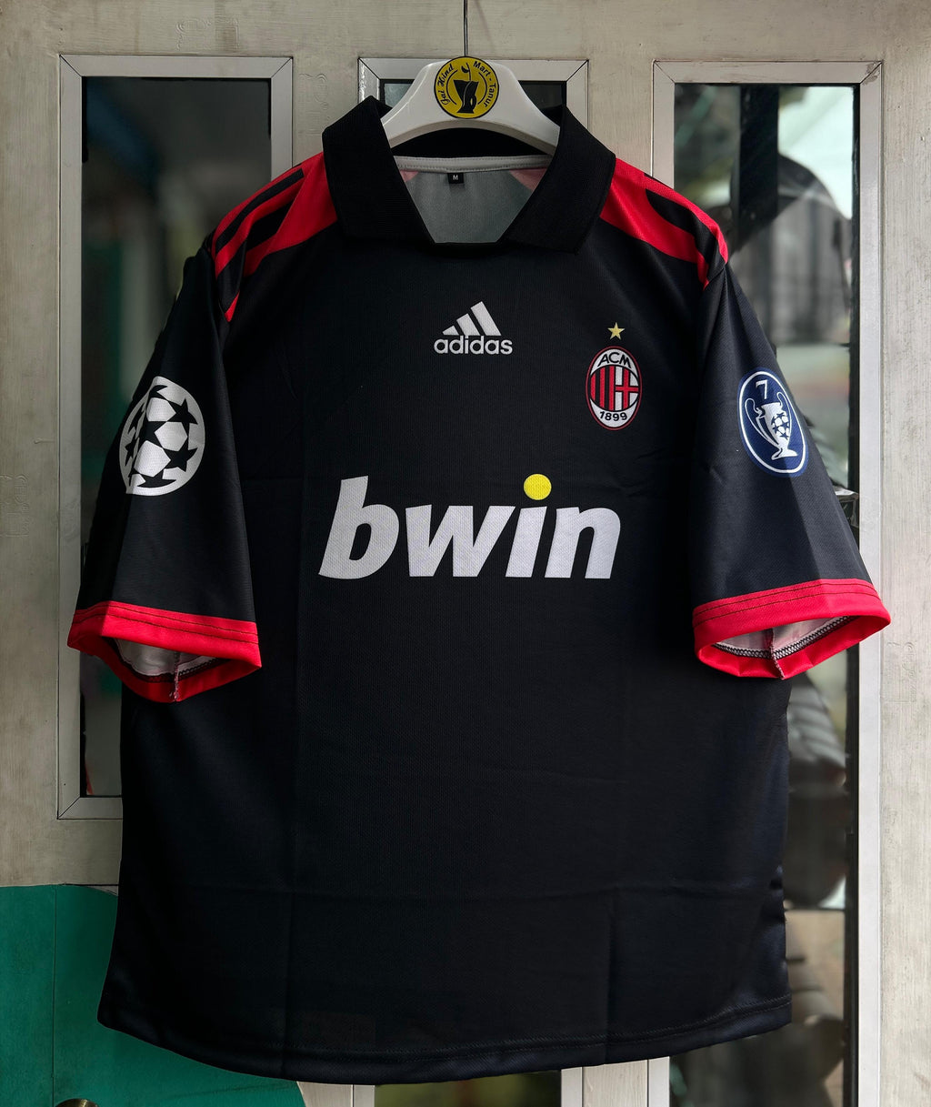 AC MILAN 2007-08 THIRD KIT, FIVESLEEVE POLO SUBLIMATION